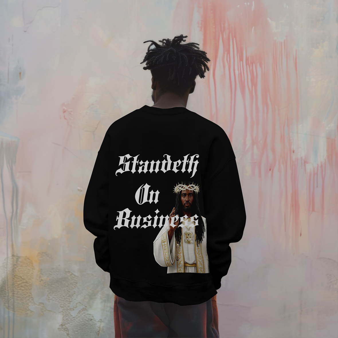 Standeth On Business Sweatshirt